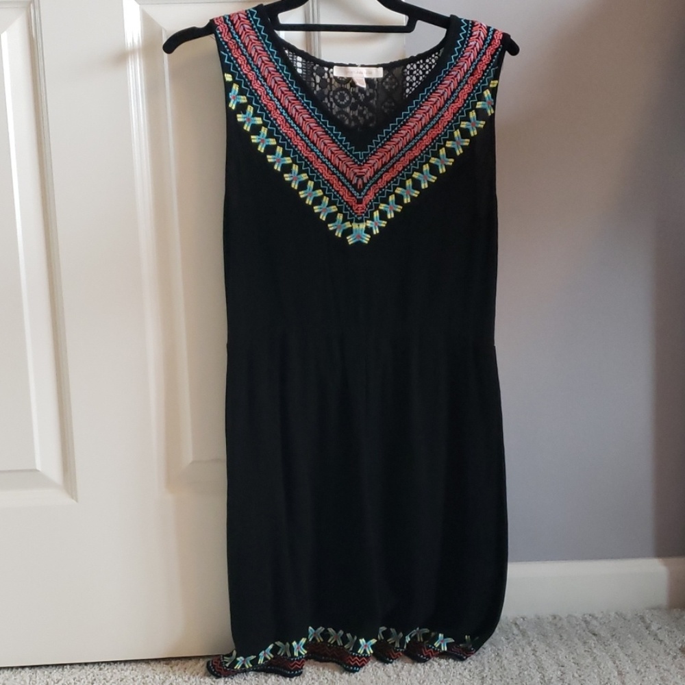 Stitchfix Dress with Embroidered Pattern